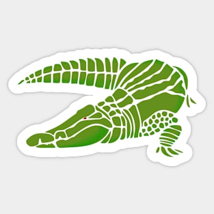 Crocodile Sticker